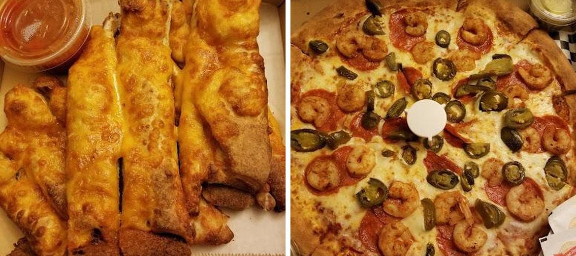 M Pizza Menu