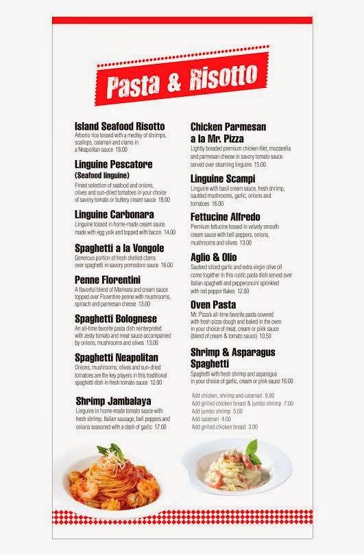 M Pizza Menu image 1