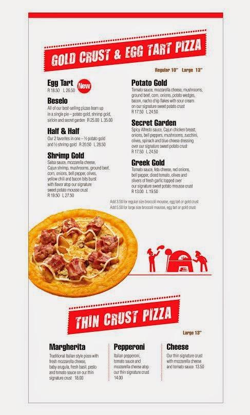 M Pizza Menu image 2