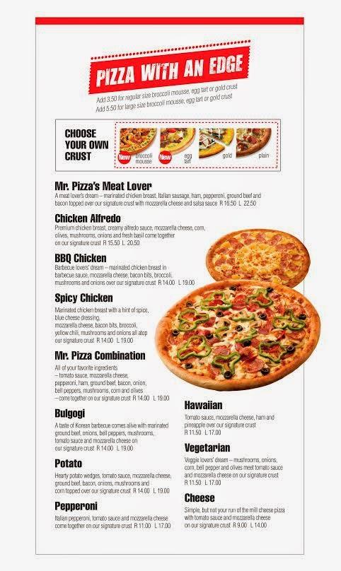 M Pizza Menu image 3
